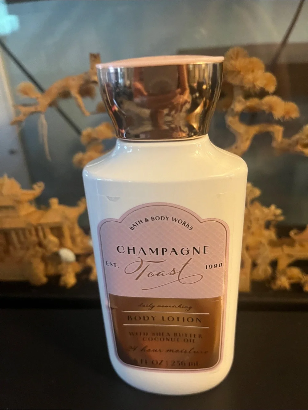 Bath & Body Works Champagne Toast Body Lotion - Pink & White